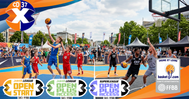 Grand week-end 3×3 du 5 au 7 juin 2026 à Saint-Avertin !
