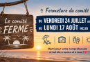 Fermeture du comité